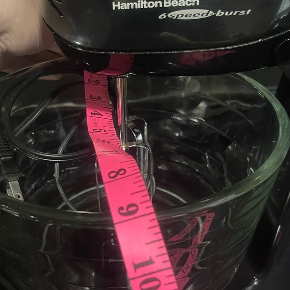 Hamilton Beach Black 6 Speed Burst Stand Mixer - Picture 8 of 10